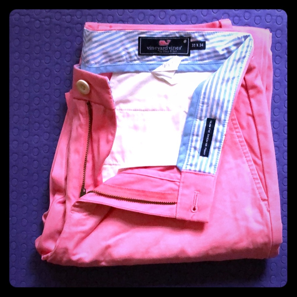 Men’s Vineyard Vines Pink Pants